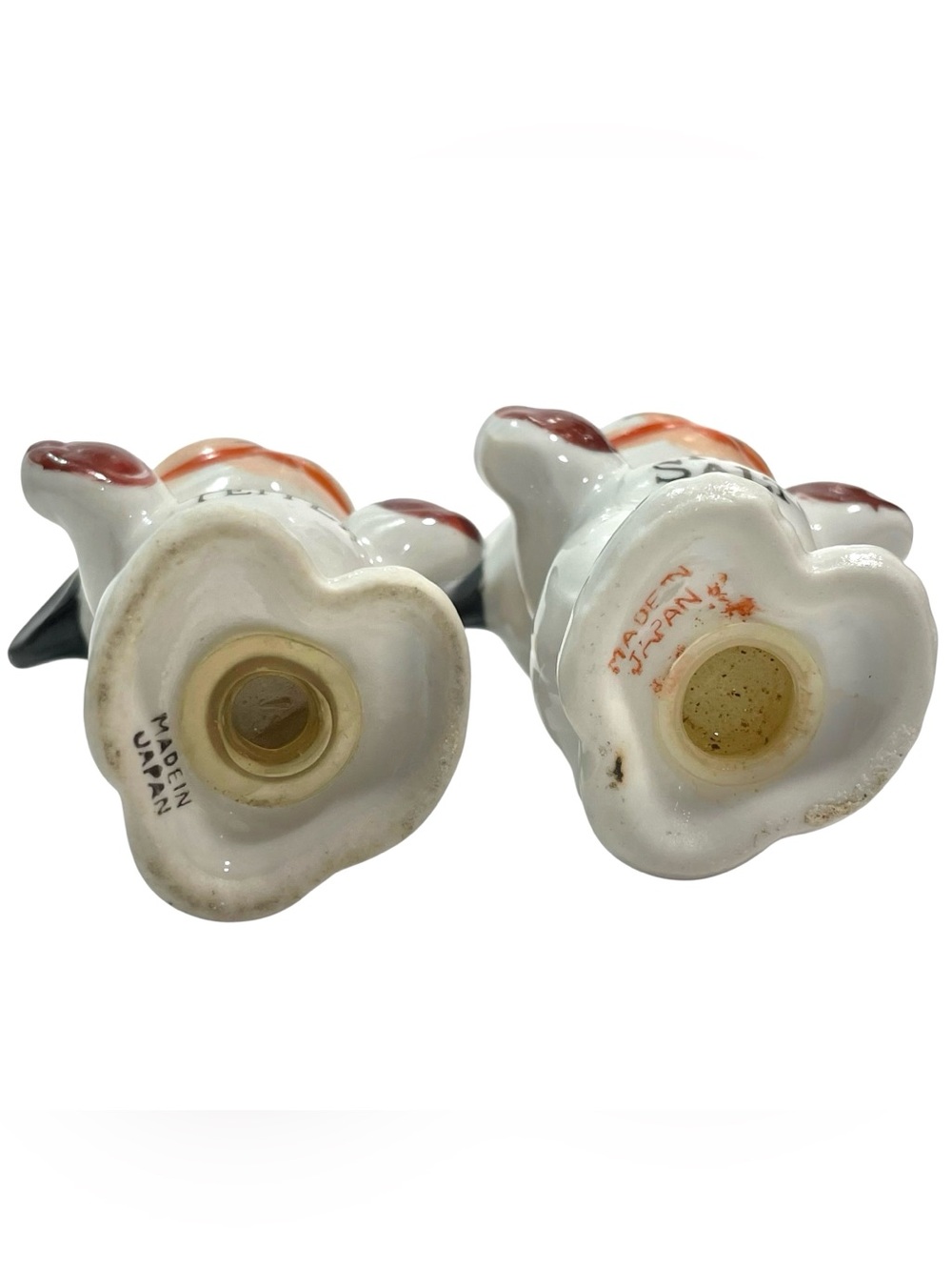 Vintage 1940s Bonzo The Dog I'm Salt & I'm Pepper Ceramic Shakers Made in Japan - Picture 8 of 8